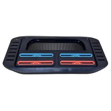 ipega 派鯊魚 SWITCH2 多功能四充, 1個, 黑色, PG-SW2210