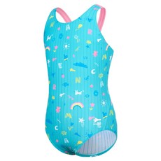 renoma 女童繪畫印花X背連身泳裝 RN-GF2F502