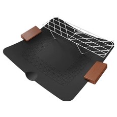 KEEP 아웃도어 스퀘어 전골 그릴 팬 32cm, 1개