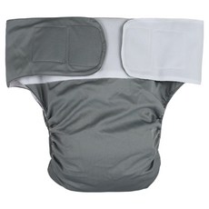 Happy Mine 尿布保護防水罩 老人/病患用 腰圍 50~126cm 灰色, FREE(onesize), 1個, 1入