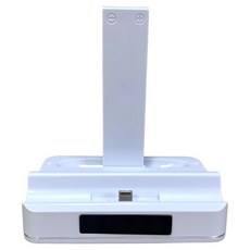 KjH SWITCH2 2合1充電底座, 1個, 白色, KJH-029-02
