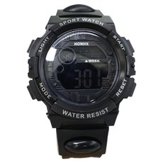 Soyo商會 學生 軍人 運動手錶, 黑色, 1個