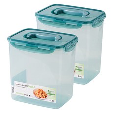 락앤락 프레쉬 MEDI 원핸들 김치통, 5L, 2개 5L, 2개