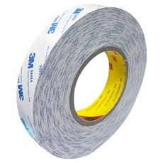 3M Scotch 3M 不織布雙面膠帶 9448A 25mm x 50m, 1個