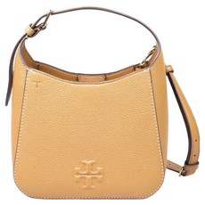 TORY BURCH 素面皮革斜背肩背包 S10144690, 駝色