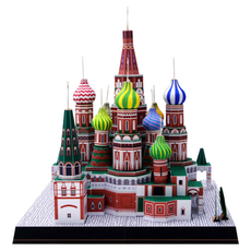 Noione 立體極簡建築模型 聖瓦西里主教座堂, 1個