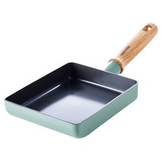 GREEN PAN IH爐適用 Mayflower 鑽石陶瓷塗層不沾玉子燒鍋 不挑爐具 天然無毒, 1個, 18cm
