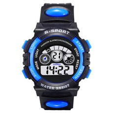 Soyo Sanghoe 電子手錶 學生 軍人 運動手錶, 1個, 藍色