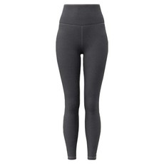 Malltoday 女神溫暖刷毛瑜珈有氧緊身褲, 槍鐵灰, 1個