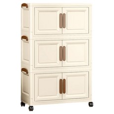 HOUDER 極簡實用層櫃 三層 YS80003, 奶油黃