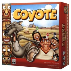 SWAN PANASIA 新天鵝堡 土狼在笑你桌遊 COYOTE 中英版, 1套, 混和顏色