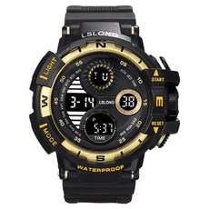 WEIDE 實用時尚運動多功能手錶, 金色, 1個