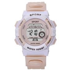 Soyo Sanghoe 粉彩手腕電子運動手錶, 杏色, 1個