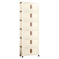 HOUDER 極簡實用層櫃 六層 YP506, 奶油黃
