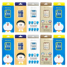 도라에몽 5본 연필 2B 세트, 랜덤 발송, 10개