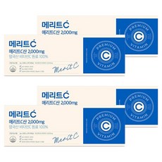 휴온스 메리트C 비타민 2000mg, 180g, 4개