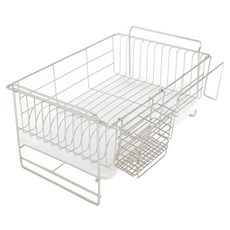 PEACHY LIFE 完美主義 全方位不鏽鋼餐具砧板瀝水架, 1個, 金屬銀