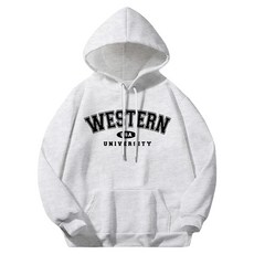 ILLUSO 男女通用 Western USA 柔軟特級雙面連帽T恤