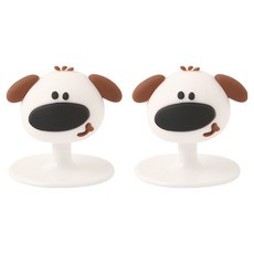 더자카 캐릭터 변기 뚜껑 손잡이 D타입 2p, 혼합색상