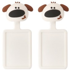 더자카 캐릭터 변기 뚜껑 손잡이 B타입 2p, 혼합색상