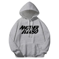 ILLUSO 男女通用 another illuso 柔軟特級雙面料連帽T恤