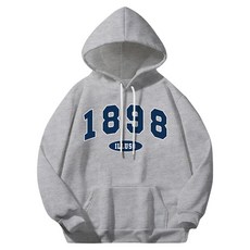 ILLUSO 男女通用 1898 柔軟特級雙面連帽T恤