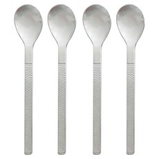 Bogen 韓國製造 鎚目紋餐具茶匙套組, 1套, 茶匙 4p