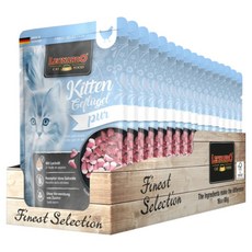 레오나르도 키튼 폴트리 파우치, 닭+오리, 85g, 16개