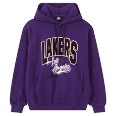 NBA 男女通用大圖案刷毛連帽T恤 N254TH021P