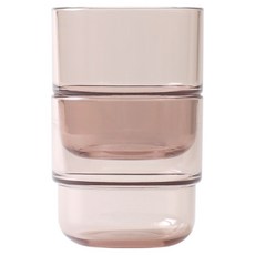 TACKAON 幼兒用ECOZEN透明杯, 2個, 200ml, 棕色