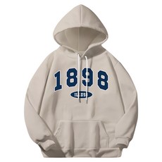 ILLUSO 男女通用 1898 柔軟特級雙面連帽T恤