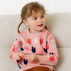 Happyland 兒童滿版米菲兔毛衣