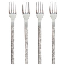 Bogen 韓國製 錘紋餐具茶叉組, 1套, 茶叉 4p