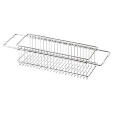 HANSSEM Clear 1層清潔劑架, 1個, 不鏽鋼