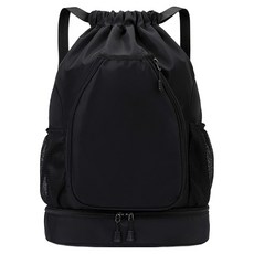 FEELWAVE 羽球包 後揹包, 1個, 黑色