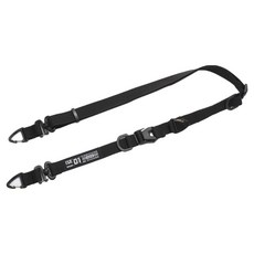 ISE MOUNT 小島嶼山 Sunjam 戶外多功能可調節長度背帶, 黑色, 1個