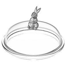 바겐슈타이거 로스탈 팬 냄비 돔글래스 뚜껑 주물 토끼, 1개, 18cm