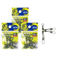 SAPA Double Kill 章魚夜光雙鎖轉環 SDK-TDLISS, 3個, 5入