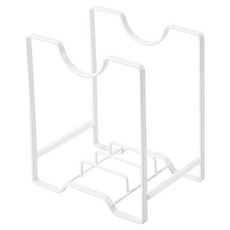 麥塔曼 日式碳鋼收納架 大號, 1個, 白色