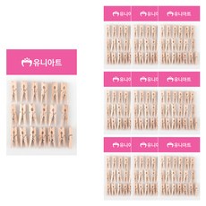 Uniart 1200 小木夾, 原木, 10個