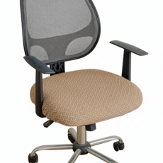 엑스터 사계절 사무실 컴퓨터 의자 커버, 살구, 1개