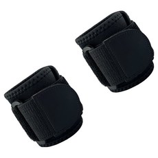 Philwave 健身護腕 2件組, 黑色, 1套