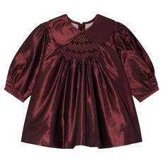 Bonpoint 幼兒款絲質連身裙 W05XDRW00008