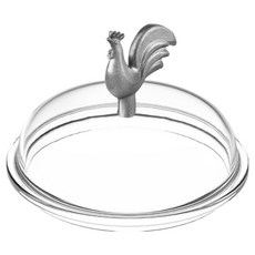 바겐슈타이거 로스탈 팬 냄비 돔글래스 뚜껑 주물 닭, 18cm, 1개