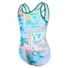 renoma 女童椰子樹U型美背連身泳衣 RN-GF2F501