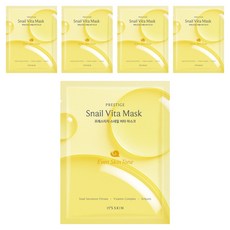 잇츠스킨 프레스티지 스네일 비타 마스크, 1개, 5개입