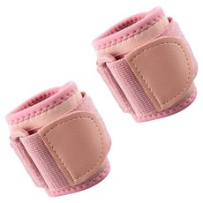 Philwave 健身護腕 2件組, 粉紅色, 1套