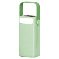 KEEP LED 대용량 고속충전 C타입 보조 배터리, 그린