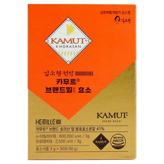 Hemille 含卡姆小麥粒品牌麥酵素 30入, 1個, 90g