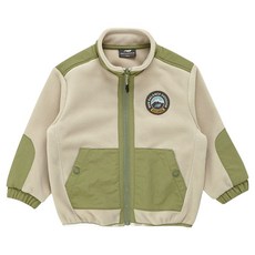 New Balance Kids ESSENTIAL 梭織拼色短毛刷毛外套